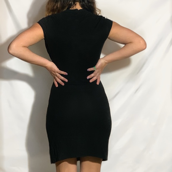 small black open-chested dress - Picture 2 of 2